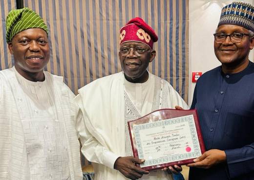 Oando Boss Wale Tinubu Congratulates President-Elect, Bola Ahmed Tinubu