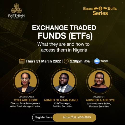 Parthian Securities to Hold Investment Clinic on ETFs in Nigeria