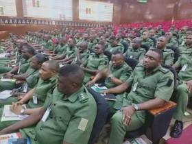 260 Army officers sit for senior staff course qualifying exam