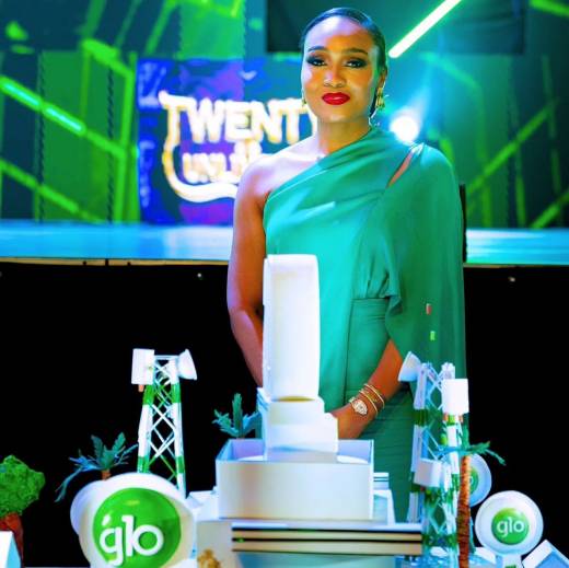 Glo@20: Bella Adenuga -Disu gives audiences unlimited glowing celebration