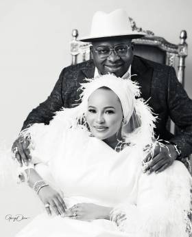 Oba Elegushi's Grand Gesture: A Benefit Vow of Love to His Wife, Hadiza