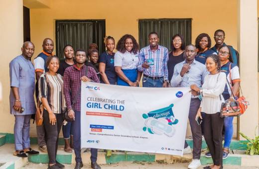 JCI Nigeria partners P&amp;G to donate Sanitary Towels in Celebration of the Girl-Child