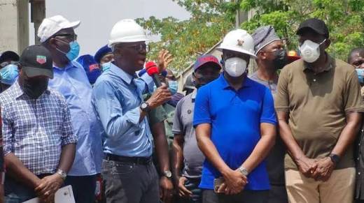 Ikoyi Building Collapse: Archbishop Martins Commiserates with Sanwo-Olu, Affected Families