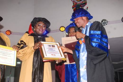 Queen Blessing Ebigieson Bags 3 Awards With Doctorate Degree