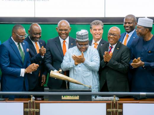 Transcorp Power Lists on the Nigerian Exchange; Gains 10% First Day of Trading