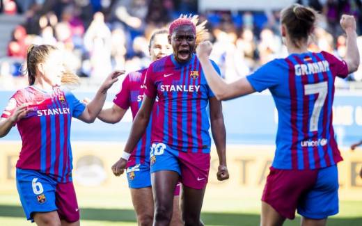 Oshoala Scores Hat-Trick for Barcelona Femeni against Real Betis