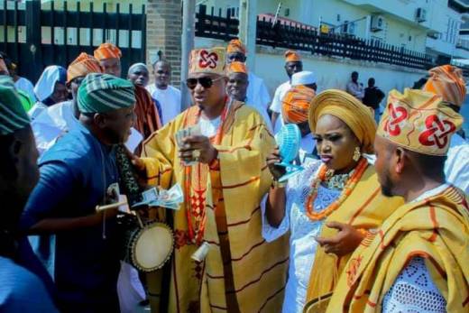 Lagos Big Boy, Actor, Moshood Mayegun Buries Father In Grandstyle (PHOTOS)