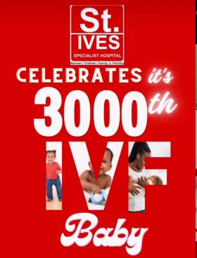 St. Ives Celebrates 3000 IVF Births