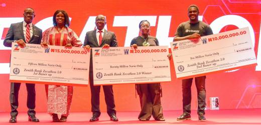 Hackathon Winners of Zenith Tech Fair Receive Substantial Cash Rewards