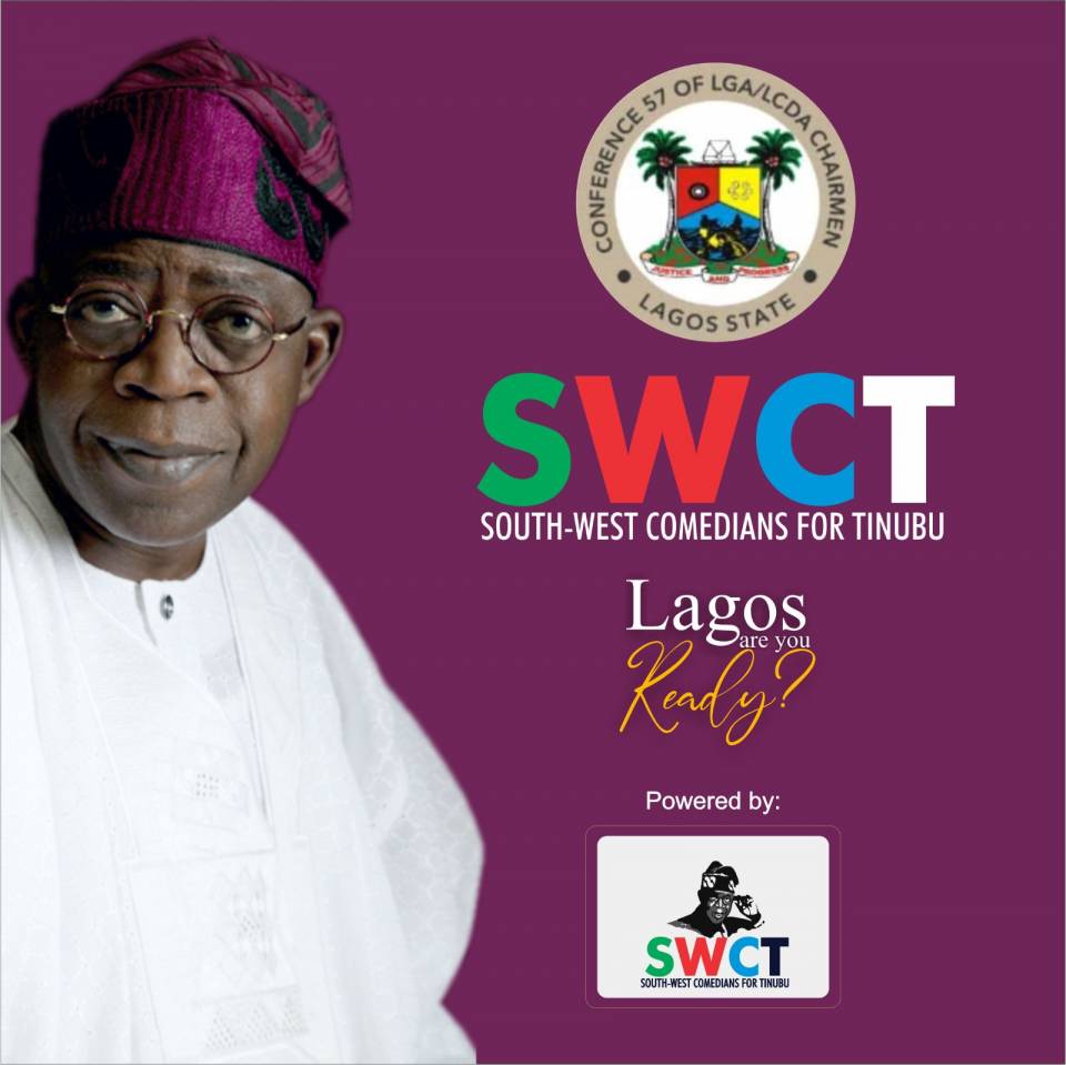 Lagos’ Conference 57 Lauds &#039;Free Comedy Concert&#039; For Asiwaju Tinubu In South West States