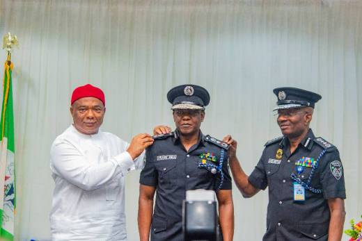 IGP EGBETOKUN DECORATES DIGs BALA CIROMA, FRANK MBA, 14 AIGs, 22 CPs WITH NEW RANKS