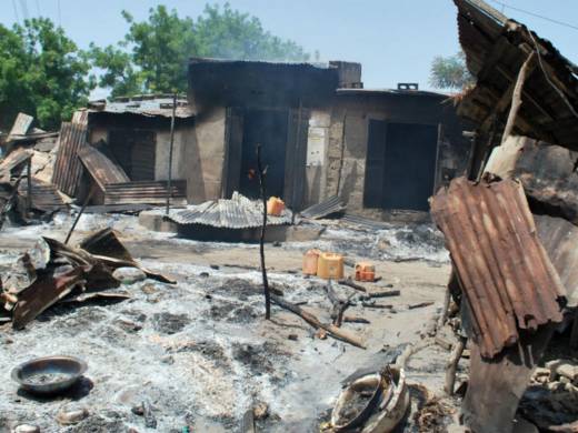 Group Of Unknown Gun-Men Attacked A Building in Jos, Plateau State Nigeria with only Ayodele Patrick Pirishola as survivor.