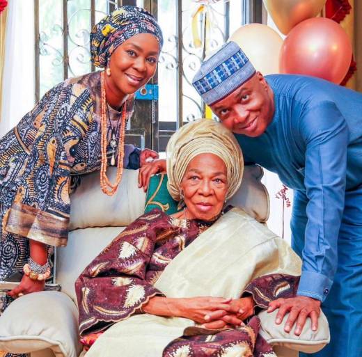 Toyin Saraki&#039;s Fulfillment: A Celebratory Tribute to a Cherished Mother-in-Law